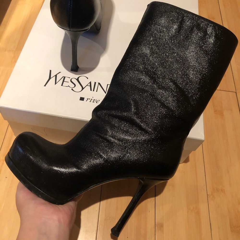 YSL Trib Too 80 Boot